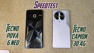 Tecno Pova 6 Neo vs. Tecno Camon 30 4G | ganap na ganap🫡 | Speedtest