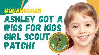 Ashley's Hair Donation Story - #QUADSQUAD | WIGS FOR KIDS