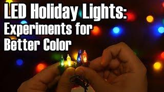 LED Experiments: Making Holiday Lights Less Garish