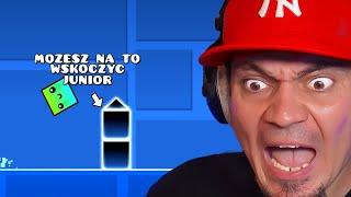  NIGDY NIE UFAJ TEJ MAPIE W GEOMETRY GRASZ *troll mapa* Oraz gram w WASZE MAPKI | Geometry Dash #23