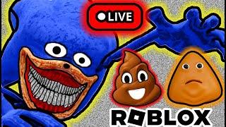 POU JUEGANDO ROBLOX CON SUSCRIPTORES EN VIVO  Juegos y Gameplays  Shin Sonic