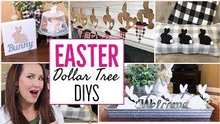 5 EASY BREEZY DOLLAR TREE DIY EASTER CRAFTS