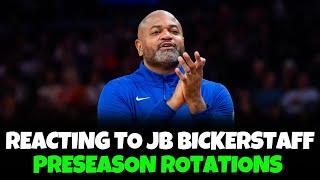 JB Bickerstaff Preseason Rotations Reactions? Did He Hint Who The Starting Five Might Be?