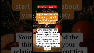 Your partner and the third party are cutting ties #usa #youtube #ytshorts #shorts #uk #video #viral