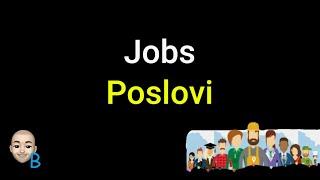 Learn Serbian  Complete Course Lesson 21 - Jobs / Occupations