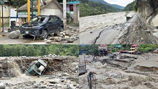 Malana dam fatne se itni tabahi hogai | Ek jhatke ma sab khatam 