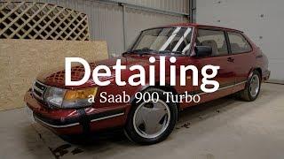 Detailing a Saab 900 Turbo