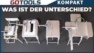 Präzise & genial! Festool Tischkreissägen in der Übersicht! Worin unterscheiden sie sich?