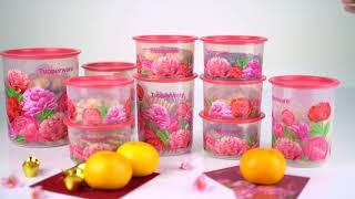 Blooming Peonies One Touch Set | Tupperware Brands Malaysia