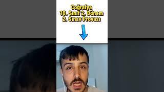 10. Sınıf Coğrafya 2. Dönem 2. Sınav Provası