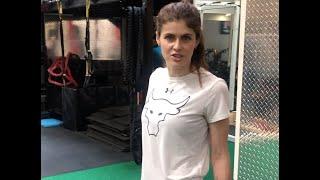 Work out with Alexandra Daddario: As Many Reps As Possible | Alexandra Daddario