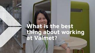 What is the best thing about working at Valmet?