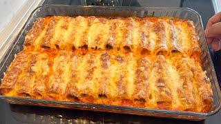 CANNELLONI che non avete mai mangiato pranzo domenicale 