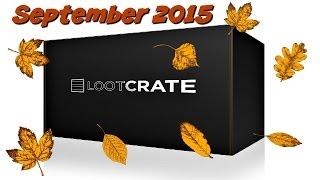 September 2015 Loot Crate Box Opening | Robles Junior HD