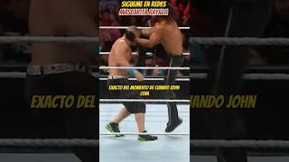 SETH ROLLINS LESIONÓ A JOHN CENA #wwe #wwe2k23 #shorts #sethrollins #johncena