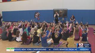 Read Aloud West Virginia visits Johnson Elementary