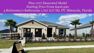 New Construction Home Minneola, Florida. Reserve at Lake Ridge, Plan 1707 Model by kb Homes.