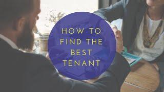 How to find the best tenant for your "rental property in San Diego"