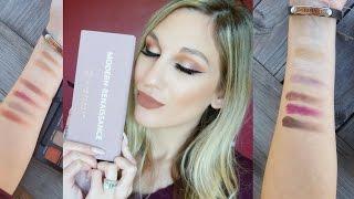 ANASTASIA BEVERLY HILLS MODERN RENAISSANCE PALETTE│SWATCHES & TUTORIAL