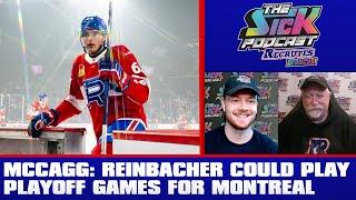 McCagg: Reinbacher Could Play Playoff Games For Montreal - Habs Prospect Of The Week #29