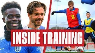 Palmer The Rondos King! DJ Grealish & Trent v Kane Speed Test | Inside Training | England