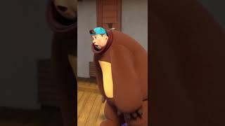 А где же настоящий Мишка?  #Shorts #машаимедведь #ВсадникБезГоловы #MashaandtheBear