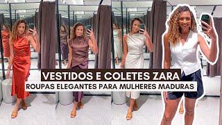 CHIC FITTING ROOM AT ZARA | Clothes for mature women