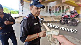 Indian cop won’t take my money!