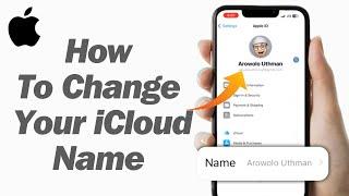 How To Change Apple iD Name ! Change iCloud Name ! 2024