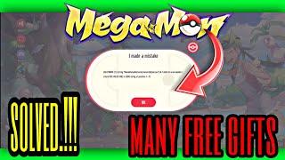 LOGIN FAILED In MEGAMON | POCKET ARENA #megamon