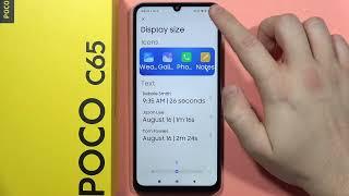 POCO C65: Change DPI - Edit Screen Size #pocophone