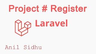 Laravel project #11 Register User  with encrypted password