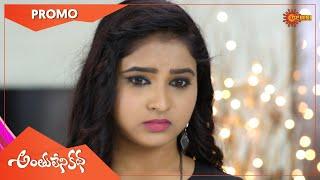 Anthulenikatha - Promo | 22 Feb 2021 | Gemini TV Serial | Telugu Serial