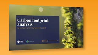 To improve your carbon footprint, you need to measure it first