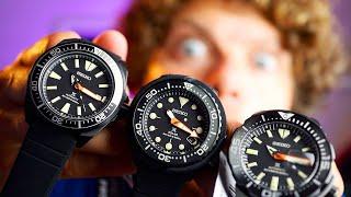 EXCLUSIVE FIRST LOOK At The Seiko Black Series Dive Watches - SNE577P1 - SRPH11K1 -  SRPH13K1