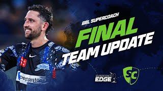 BBL SuperCoach 24/25 | Damo's FINAL* Team