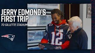 Jerry Edmond Meets Robert Kraft and FaceTime’s Jay-Z During His First Game at Gillette Stadium