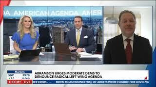 ACEK on Newsmax: Bruce Abramson Urges Moderate Democrats to Denounce Socialism
