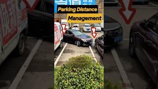 How to Park Your Car at a Safe Distance from Other Vehicles #cardrivingtips #automobile #shorts