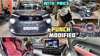 2025 Tata Punch Pure Base To Top Model Modification With Price  Tata Punch Base to Top