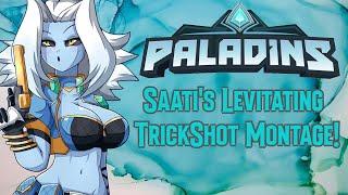 Saati's THICC Trickshotting Montage!-Paladins Montage-Saati build!