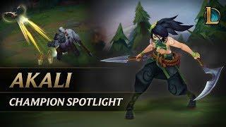 Champion Spotlight: Akali | Gameplay – League of Legends