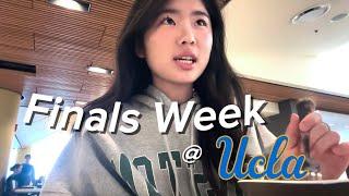 what finals week @ ucla actually looks like | college diaries vlog