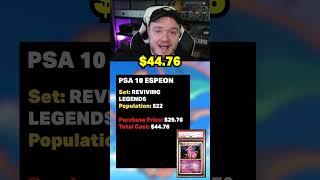 Top Pokemon Card Flip: PSA 10 Espeon!