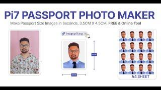 Make Passport Photo In Mobile, PC | Online Free Tool