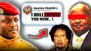 Captain TRAORE Breaks Silence And Exposes The African Leader Who Betrayed Gaddafi.