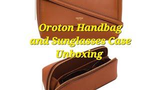 Oroton Handbag and Sunglasses Case Unboxing #oroton #unboxing #unboxingvideo #bags #sunglassescase