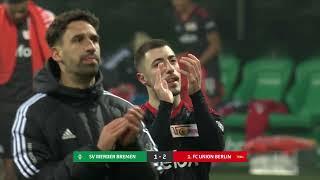 Werder 1 - 2 Union Berlin (Bundesliga 2022 - 2023 Matchday 17 Highlights)