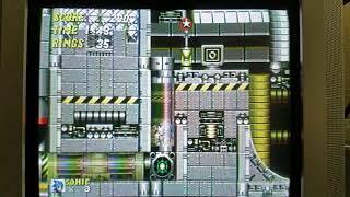 Sonic 2 - Chemical Plant Zone 1 - Travel Tube Glitch