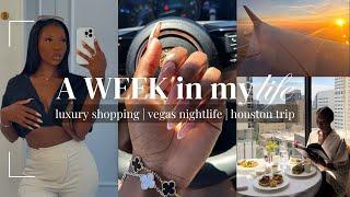 WEEKLY VLOG | new jewelry + backyard updates + going out in vegas + trip to houston + amazon fba